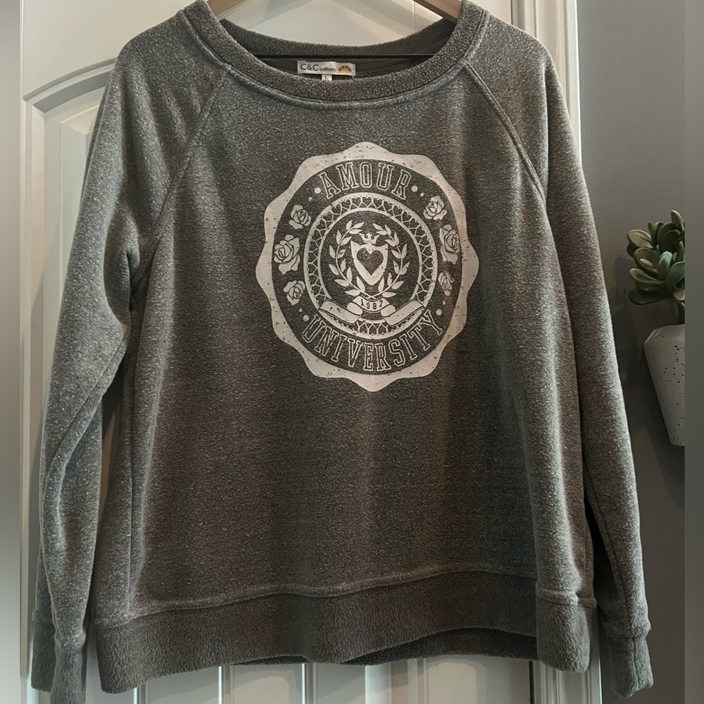 Amour University sweatshirt